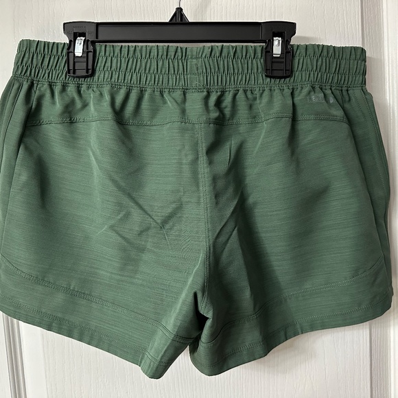 Adidas Women's 3-Stripes Pacer Woven Heather Shorts - Picture 2 of 3